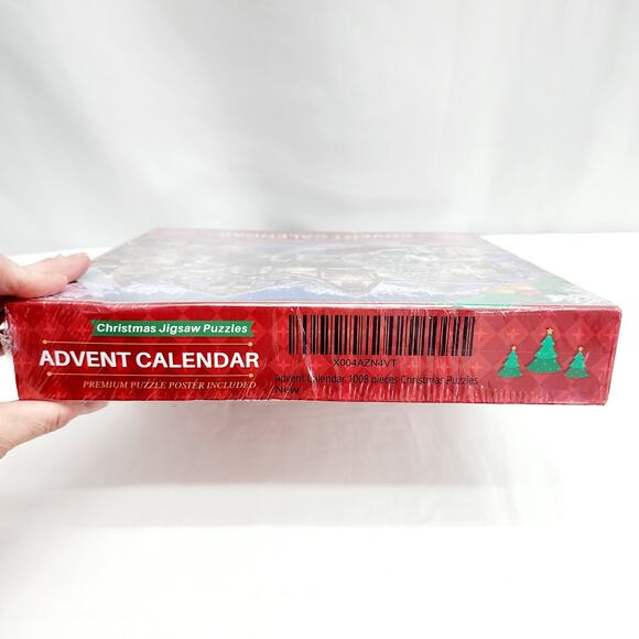 Advent Calendar 1008 Piece Christmas Jigsaw Puzzle  27.5" x19.7" Countdown Fun - Picture 6 of 12